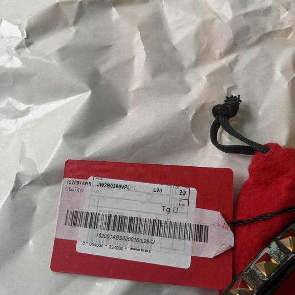 Valentino studded clutch 12x7x2 BNWT - Picture 13 of 16